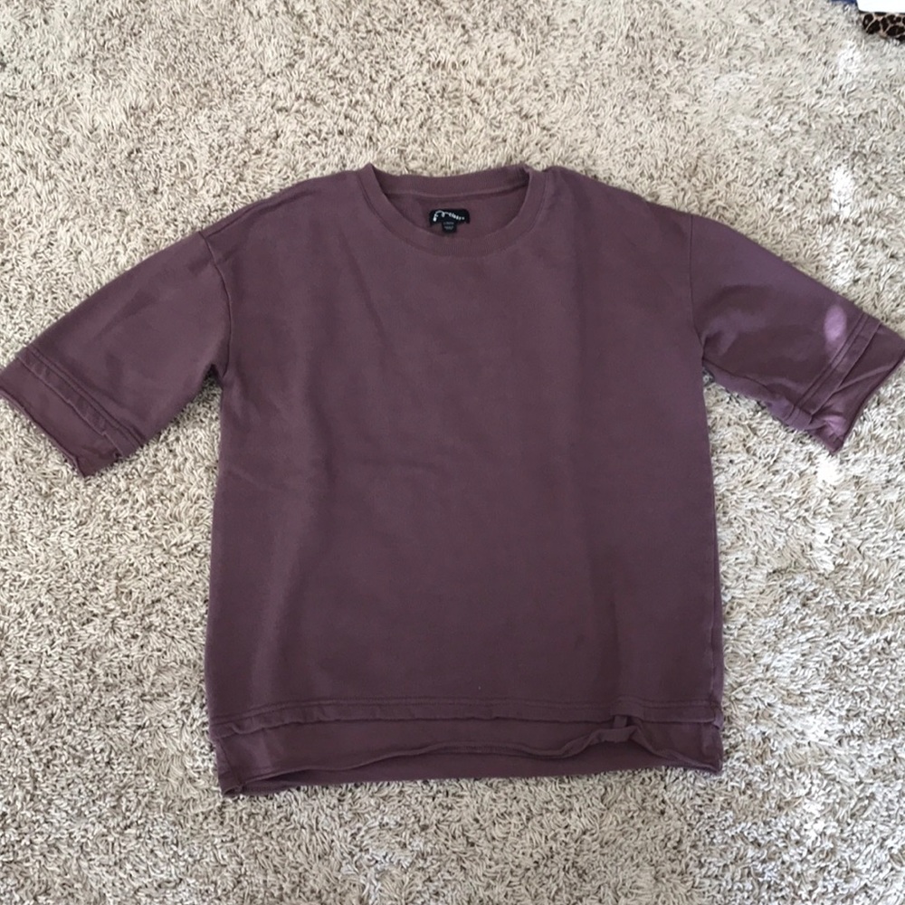 Adorable Plum/purple sweatshirt from Art Class